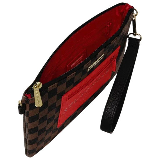 Sprayground Τσαντάκι ώμου Red Redemption Crossover Clutch